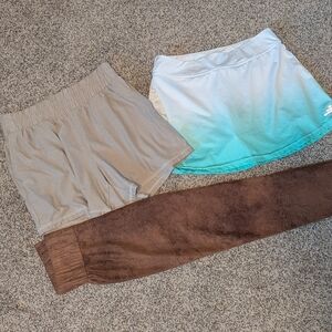 Shorts/Skirt/Legging Bundle